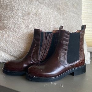 Jeffrey Campbell Brown Ankle Boots